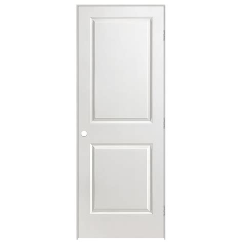 Enjoy refined style and easy elegance with the Masonite 30-inch x 80-inch Composite Primed White Hollow Core 6-Panel Textured Slab Door. . Home depot interior doors